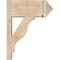 Ekena Millwork Funston Arts & Crafts Smooth Outlooker, Douglas Fir, 7 1/2"W x 16"D x 20"H OUT08X16X20FST03SDF - alternate 3